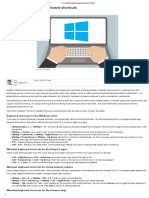 21 Essential Windows Keyboard Shortcuts