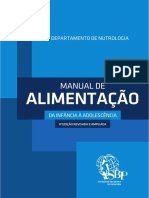 SBP Manual de Alimentacao Da Infancia A Adolescencia 2018