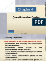 Questionnaire Design: Business Research Methods