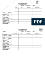 Pauta Evaluación Arbol Genealogico 7° Historia