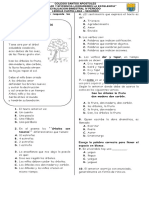 Bimestral Cuarto Periodo Lenguaje I