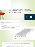 Diseño de Losa Maciza PUENTES PDF