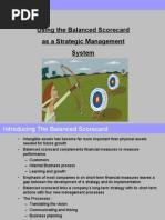 Balance Score Card Presentation - Final