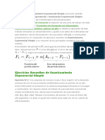 Metodos de Suavizacion Exponencial