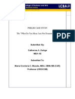 PRELIM CASE STUDY The "What Do You Mean I Am Not Promoted" Case