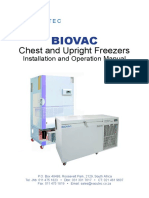 Operon Dfut-374 Freezer Manual