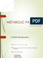 Metabolic Pathways: - Sagarkumar S. Bhura