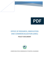 Oric Policy (Isc)