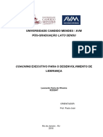 Coaching Executivo para o Desenvolvimento Da Liderança.