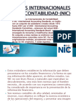 Normas Internacionales de Contabilidad (Nic)