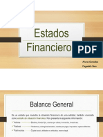 Estados Financieros Gonzalez, Vera