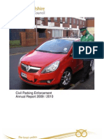 Civil Parking Enforcement Annual Report 2009 / 2010