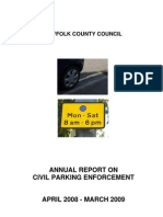 Suffolk 2009 Civil Parking Annual Report