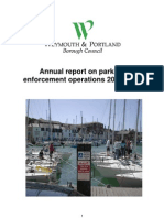 Annual Report On Parking Enforcement Operations 2009/2010