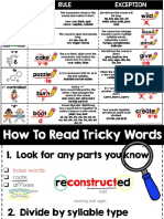 Syllable Types Poster