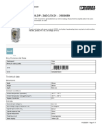 Single Relay - REL-OR2/LDP-24DC/2X21 - 2903689: Key Commercial Data