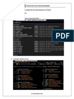 Extracting Data From Bloomberg For CF Project