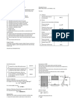 Reinforced Concrete Design Formulas