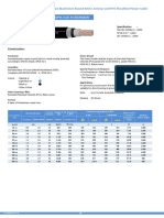 Cu Xlpe Swa PVC 0.6 1 KV (N2xrgby)