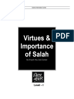 Virtues and Importance of Salah PDF