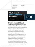 The Basics of Cloud Computing Economics - VEXXHOST