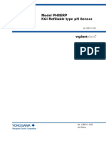 Model Ph8Erp KCL Refillable Type PH Sensor: User'S Manual