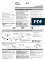 Manual de Instalacion Radio JVC KD-X50BT Cable Conection