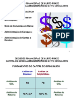 Decisões Financeiras de Curto Prazo