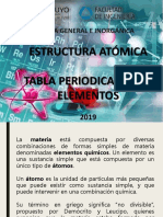 Estructura Atomica - Tabla Periodica 2019