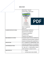 Drug Study (Tapazole)