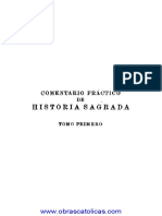 Comentário Pratico de História Sagrada Vol I DR KNECHT