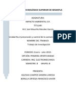 Unidad 3 Prevención y Control de La Contaminación Del Aire