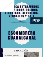 Caracterizacion de Areas de Disposición Final