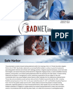 RadNet Investor Presentation