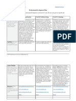 Elm 490 Professional Development Plan Template Assignment 2