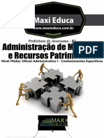 Livro Administração Materiais e Recursos Patrimoniais