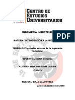 Principales Precursores de La Ingenieria