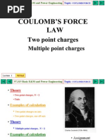 Coloumb's Law Lecture