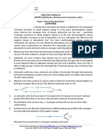 Cbse Test Paper-02 CLASS - XII CHEMISTRY (Aldehydes, Ketones and Carboxylic Acids) Topic:-Reasoning Questions. (Answers)