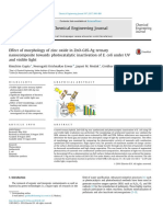 Effect of Morphology of Zinc Oxide in ZnO-CdS-Ag Ternary Nanocomposite Towards Photocatalytic Inactivation of E. Coli Under UV and Visible Light