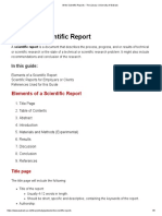 Write Scientific Reports - The Library - University of Waikato