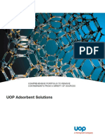 UOP Adsorbents Solutions Brochure PDF