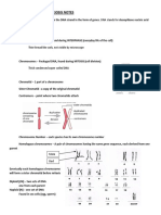 Mitosis Meiosis NOTES