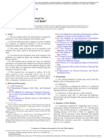 Expansion Index of Soils: Standard Test Method For