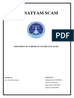 Satyam Scam Case Study