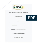 University Technology of Honduras: Subject: English 3