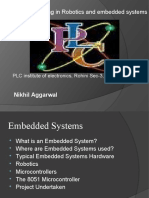 Summer Training in Robotics and Embedded Systems: Nikhil Aggarwal