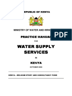 Kenya Water Design - Manual - 2005 PDF