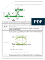 The Eye Diagram: 1 Zero Level 2 One Level