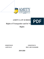 Rights of Transgender